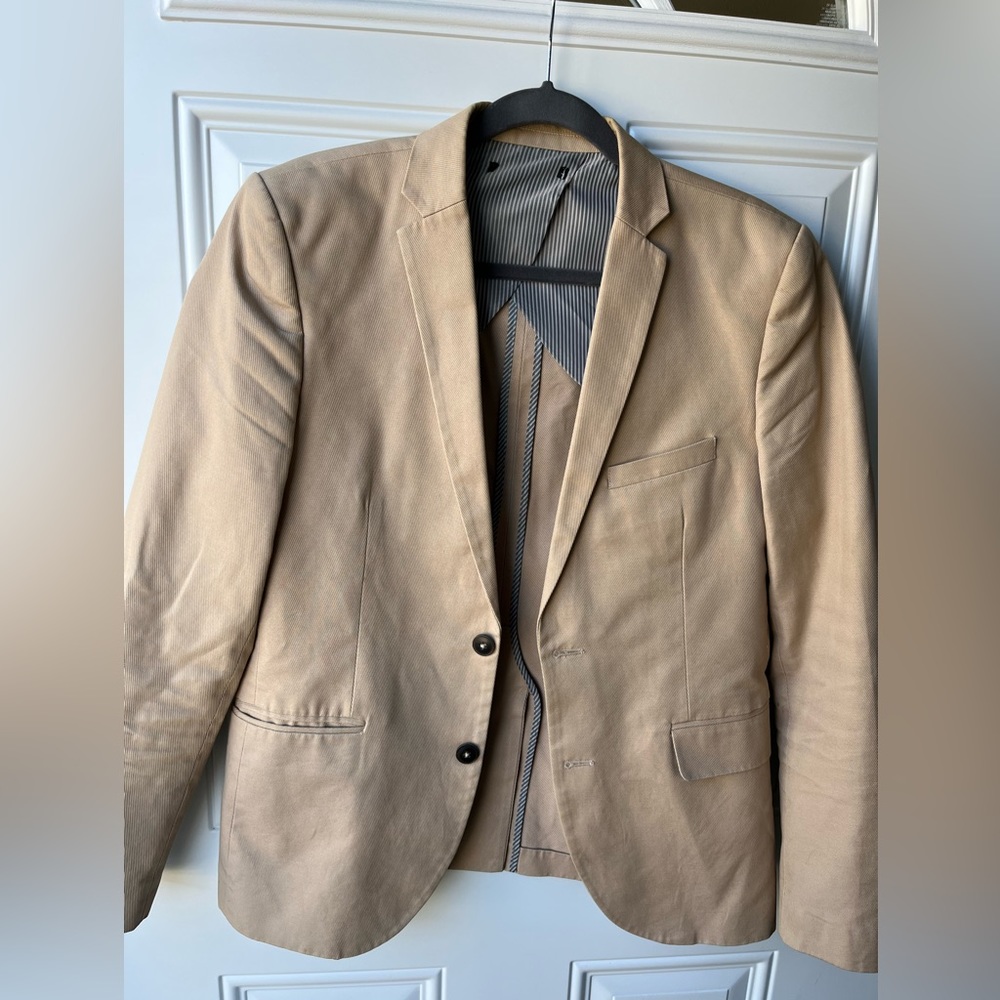 Lightweight slim 3 piece suit